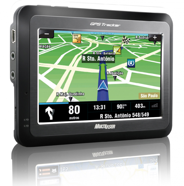 GPS Multilaser tracker tela 4.3